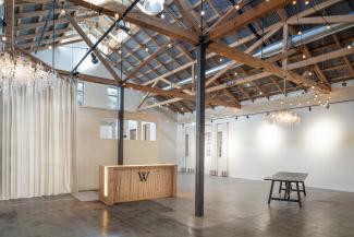 Interior of a spacious, modern event venue